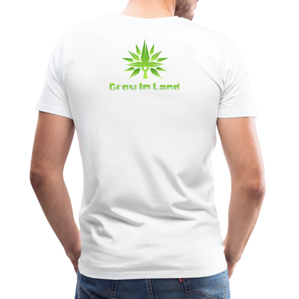 Männer Premium T-shirt - Weiß