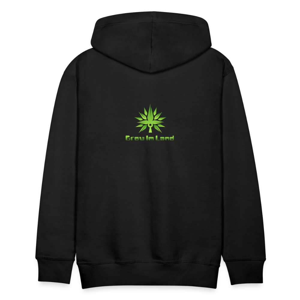 Männer Premium Hoodie - Schwarz