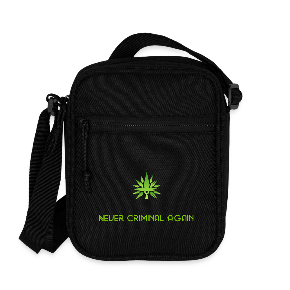 Die Grow im Land “Never Criminal Again” Talahon Crossbody Bag - Schwarz