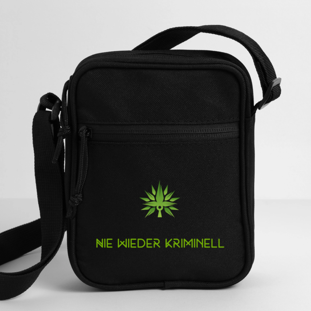 Die Grow im Land “Nie wieder Kriminell” Talahon Crossbody Bag darf auch nicht fehlen - Schwarz