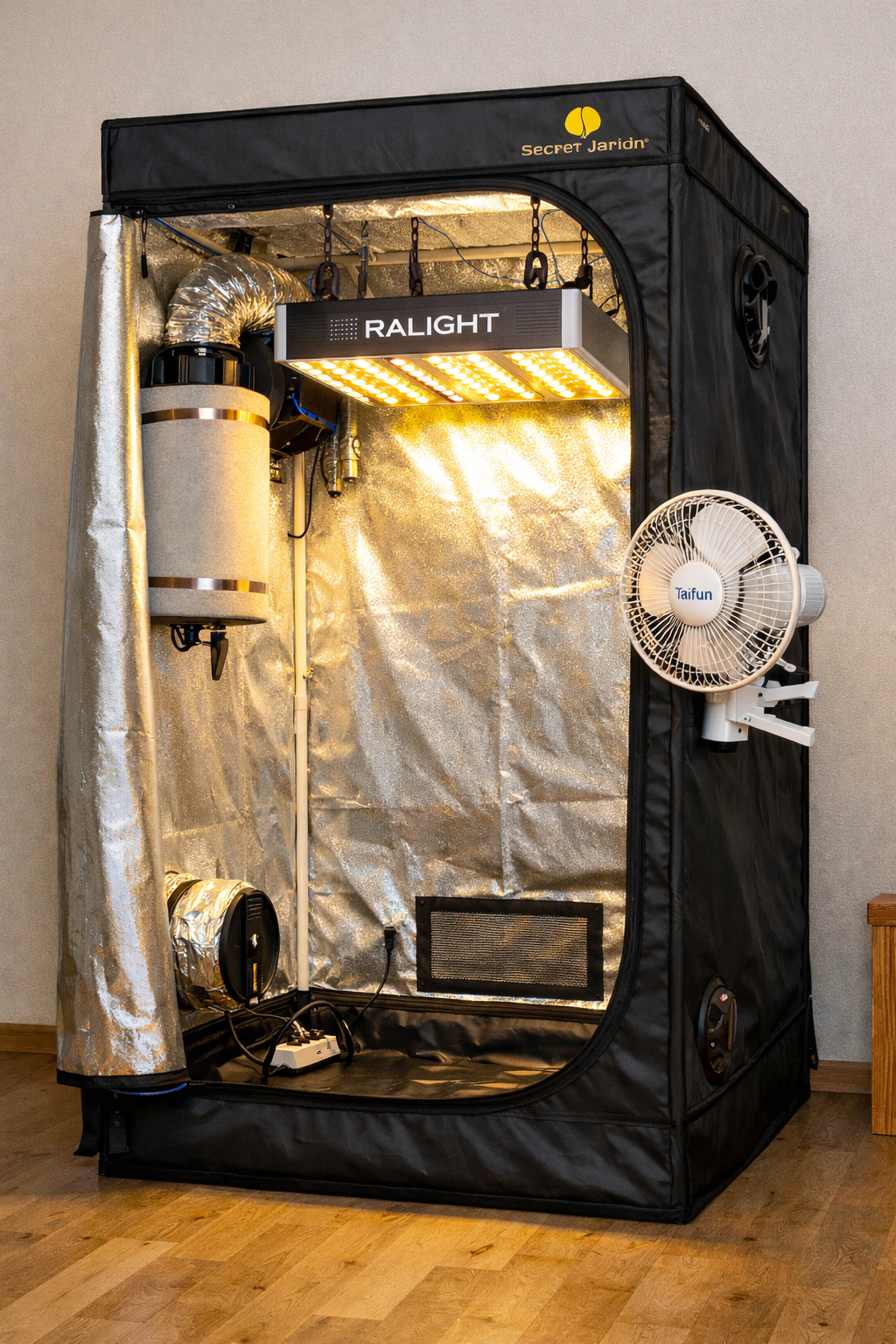 Grow Zelt Set 90x90x180