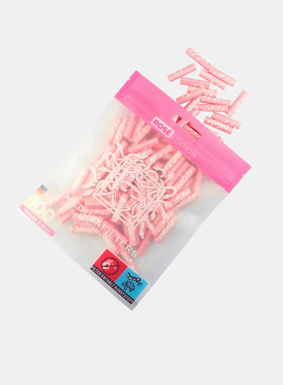 Medusa Aktivkohle Filter Rosa 100