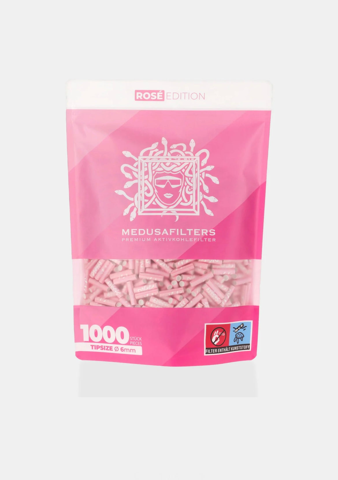Medusa Aktivkohle Filter Rosa 1000
