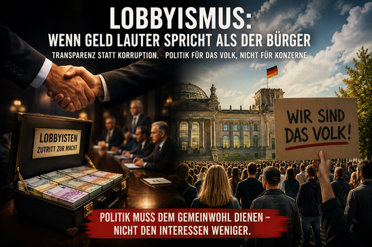 Lobbyismus: Politik darf nicht käuflichen Einfluss belohnen