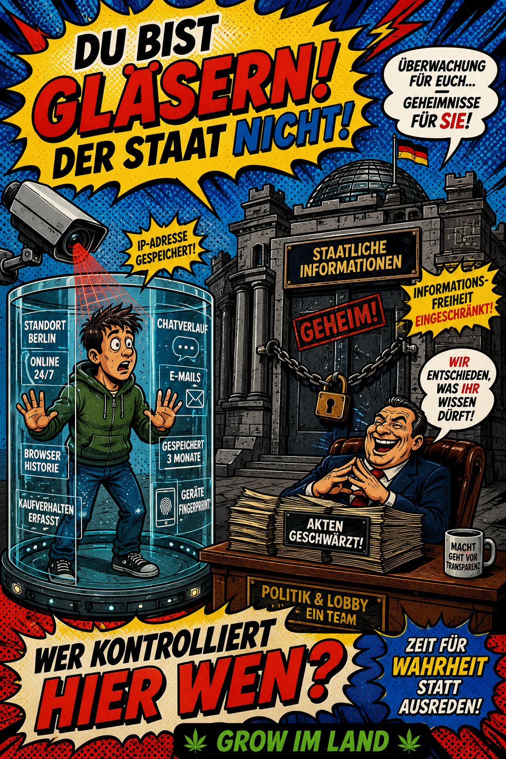 Informationsfreiheit unter Druck: Warum will die Politik weniger Transparenz?