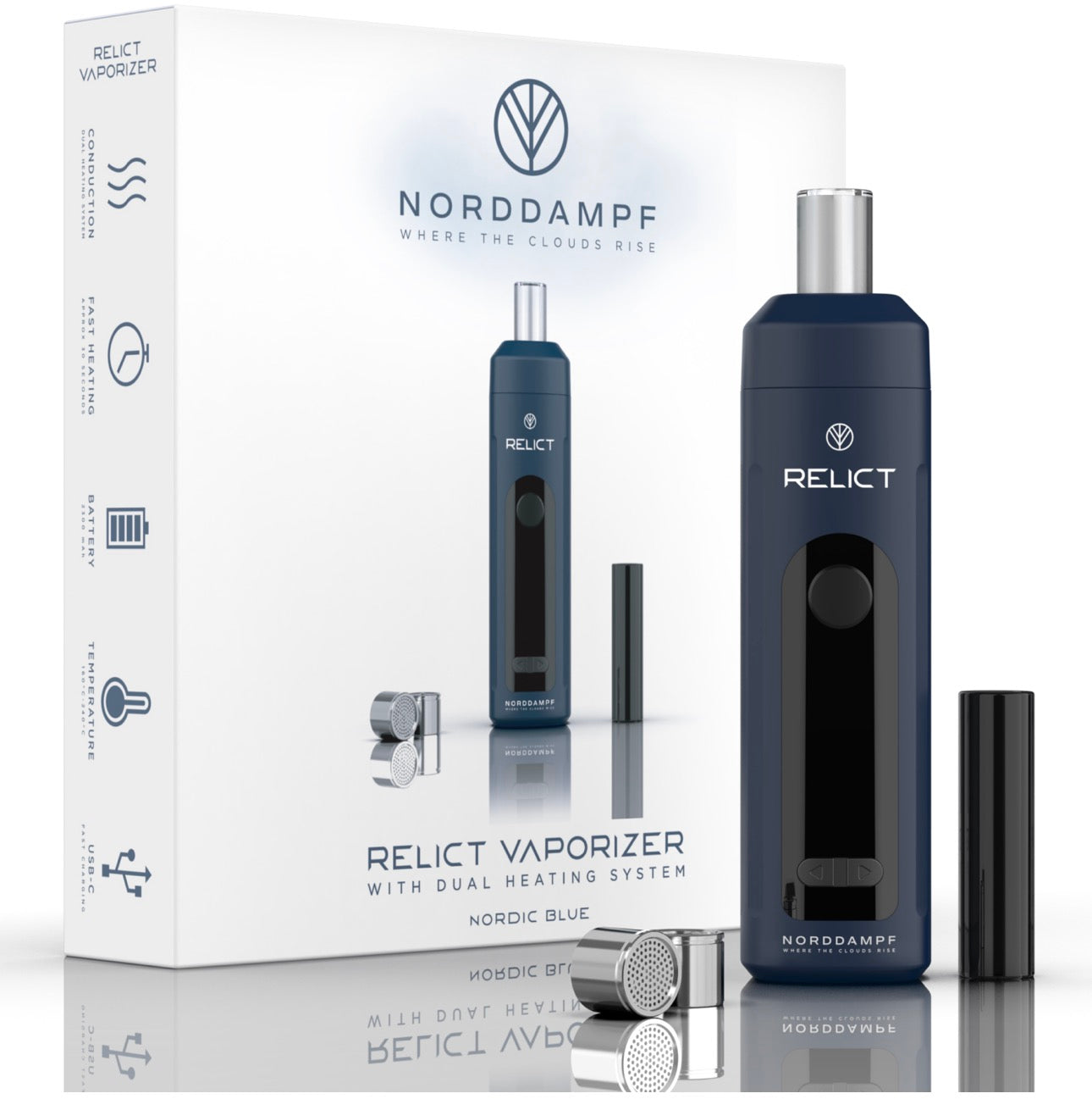 Nordampf Relict Vaporizer und Zubehör