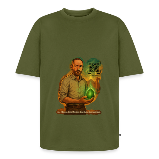 Unisex Premium Oversized Bio T-Shirt - Khaki